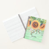 Carnet Bouquet de fleurs (Intérieur)