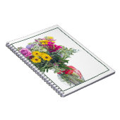 Carnet Bouquet de fleurs coupées (Côté Droit)