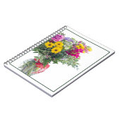 Carnet Bouquet de fleurs coupées (Côté gauche)