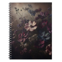Bouquet de fleurs d'anémones vintages Art botaniqu