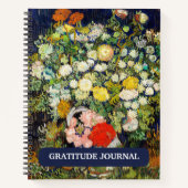 Carnet Bouquet de fleurs dans un vase de Vincent Van Gogh (Devant)