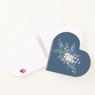 Carnet Bouquet de fleurs d'orchidées, floral aquarelle