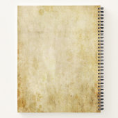 Carnet Bouquet de fleurs du jardin (Dos)