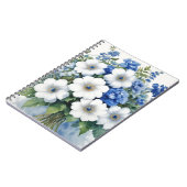 Carnet Bouquet de fleurs Elégante aquarelle (Côté gauche)