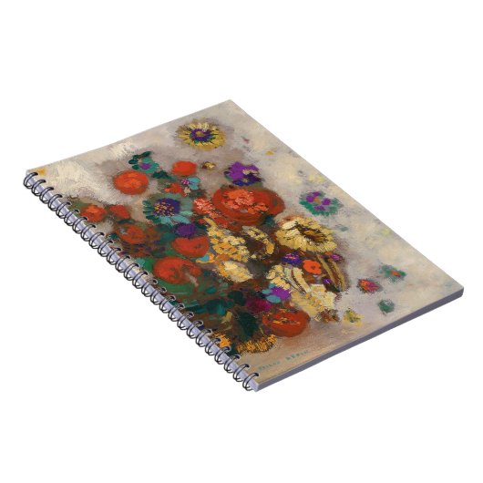 Carnet Bouquet de Fleurs | Odilon Redon (Côté Droit)