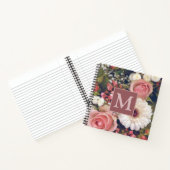 Carnet Bouquet de fleurs romantiques (Intérieur)