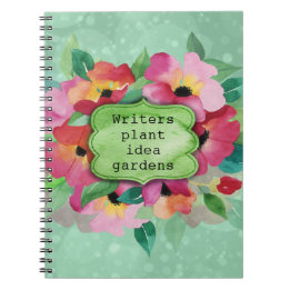 Carnet Bouquet de fleurs roses | Ecrivains Plante Idea Ga