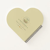 Carnet Bouquet de fleurs sauvages blanches (Dos)