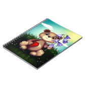 Carnet Bouquet de garde d'ours Flower-39920 (Côté gauche)