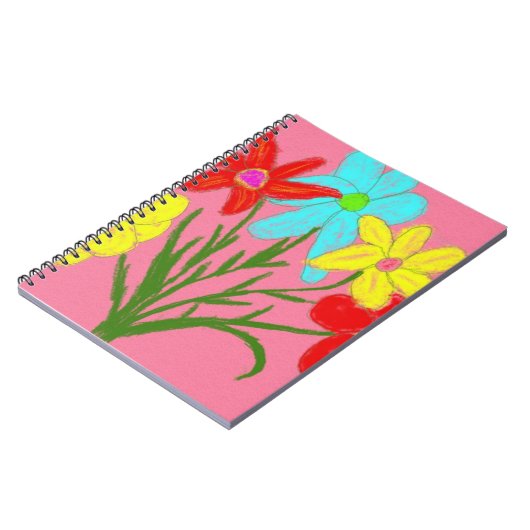 Carnet Bouquet de printemps (Côté gauche)