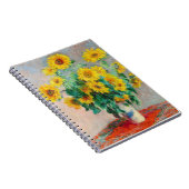 Carnet Bouquet de tournesols Claude Monet (Côté Droit)