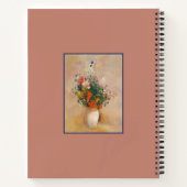 Carnet Bouquet Fleurs Florales Revue de peinture français (Dos)