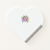 Carnet Bouquet floral aquarelle (Dos)