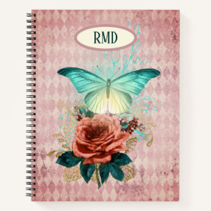 Carnet Bouquet Luna Moth personnalisé
