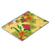 Carnet Bouquet tropical (Côté gauche)
