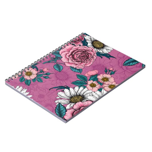 Carnet Bouquets 2 été (Côté gauche)