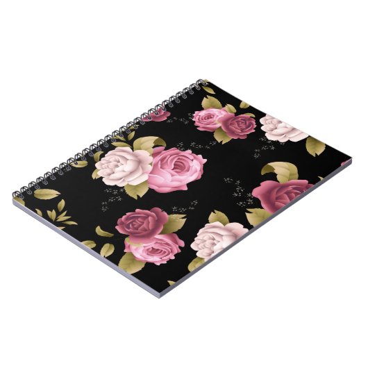 Carnet Bouquets de Roses 3 (Côté gauche)