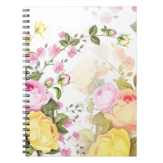 Carnet Bouquets de Roses 4 (Devant)