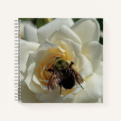 Carnet Bourdon et Rose Blanche (Devant)