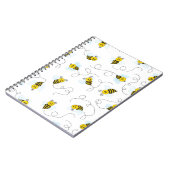 Carnet Bourdon Volant Jaune Noir (Côté gauche)