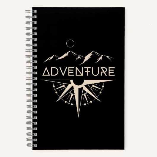 Carnet Boussole d'aventure Montagnes (Recto)