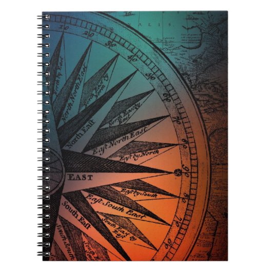 Carnet Boussole géométrique (Devant)