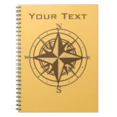 Carnet Boussole vintage (Devant)