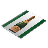 CARNET BOUTEILLE DE CHAMPAGNE (Côté gauche)