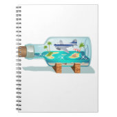 Carnet Bouteille souvenir de dessin (Devant)