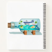 Carnet Bouteille souvenir de dessin (Dos)