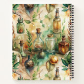 Carnet Bouteilles apothécaires vintages Motif (2) (Dos)