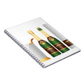 Carnet bouteilles de champagne (Côté Droit)