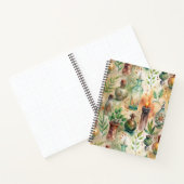 Carnet Bouteilles de phytothérapeute rustiques Vert Marro (Intérieur)