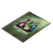 Carnet Bouteilles de sorcières (Côté gauche)