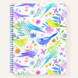 Carnet Bouteilles en Aquarelle Whimsical