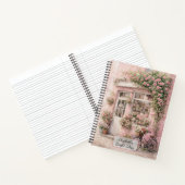 Carnet Boutique de fleurs avec bicyclette (Intérieur)