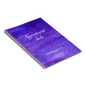 Carnet Boutique de rendez-vous salon de coiffure d'aquare (Côté Droit)