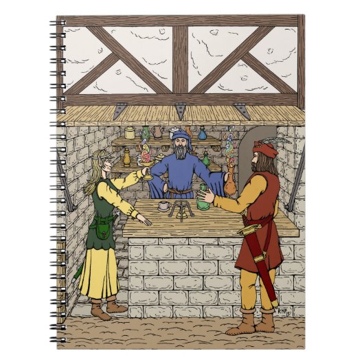 Carnet Boutique d'Imaginaire (Devant)