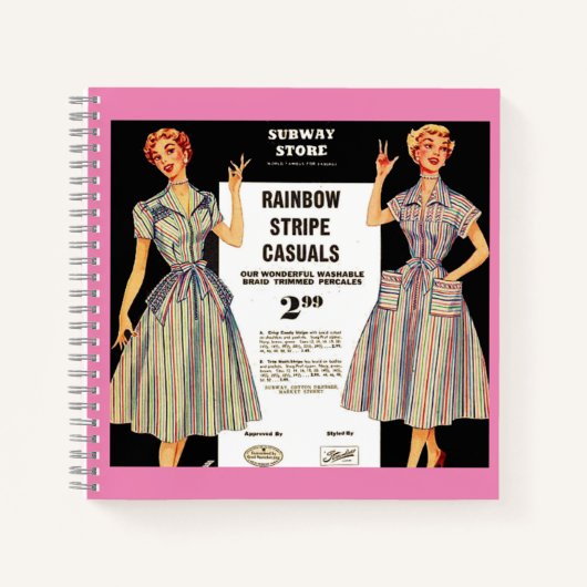 Carnet Boutique Gimbels 1953 (Devant)