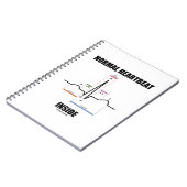 Carnet Bouton cardiaque normal à l'intérieur de l'ECG EKG (Côté gauche)