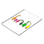 Carnet Boutons de chat colorés (Côté gauche)