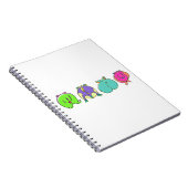 Carnet Boutons de hamster colorés (Côté Droit)