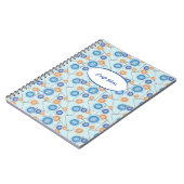 Carnet Boutons et aiguilles à coudre (Côté gauche)