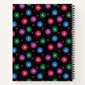 Carnet Boutons et points amusants (Dos)