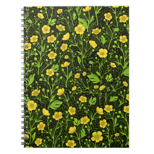 Carnet Boutons sur noir