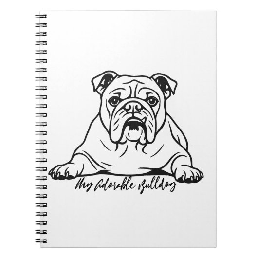 Carnet Bouvier adorable (Devant)