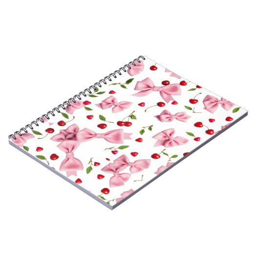 Carnet Bow&cherry (Côté gauche)