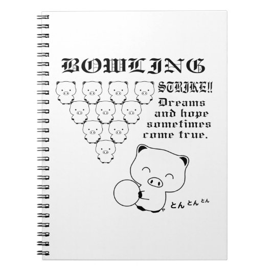 Carnet Bowling (Devant)