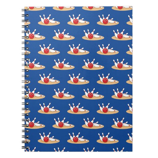 Carnet Bowling Ball Stritles Motif (Devant)