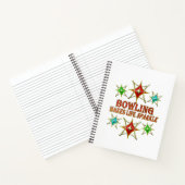 CARNET BOWLING FANCY STARS (Intérieur)